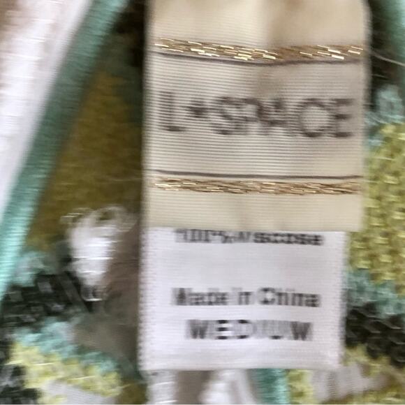 L*Space swimwear coastline tunic sz M - Picture 8 of 9